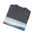 Alaska Bliss Watercolor Tee in Charcoal, Regular Fit T-Shirt.
