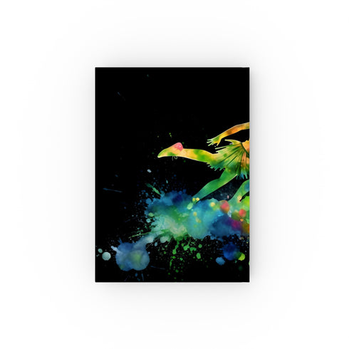 Never Grow Up: A Peter Pan Fan Journal - Vibrant watercolor cover featuring Peter Pan, Tinker Bell, and Lost Boys. Perfect for whimsical adventures and storytelling. Great gift for all seasons. Shop now!