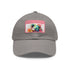 Koala Watercolor Baseball Cap: White/Light Brown Unisex Cotton Hat