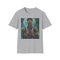 Charcoal cotton crew neck Giannis MVP T-shirt, summer style essential.