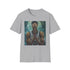 Charcoal cotton crew neck Giannis MVP T-shirt, summer style essential.