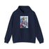 Taylor Swift concert hoodie in navy, regular fit, captivating concert design.