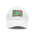 Bacano Go Watermelon Hawaiian Cap in White with Brown Patch