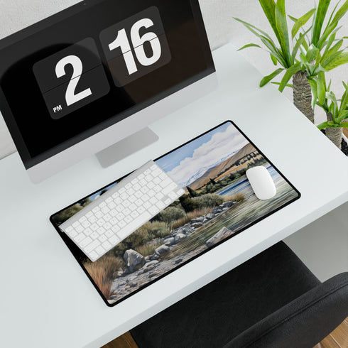 New Zealand Mirror Lake & Southern Alps XXL Extended Desk Mat – Prints With Passion (View 7)