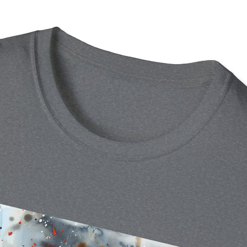 Galactic X Wing Adventure Tee in Charcoal, Regular Fit, DTG Print