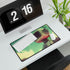 A Retro Robot in a Vintage Sci Fi Scene Gaming XXL Extended Desk Mat