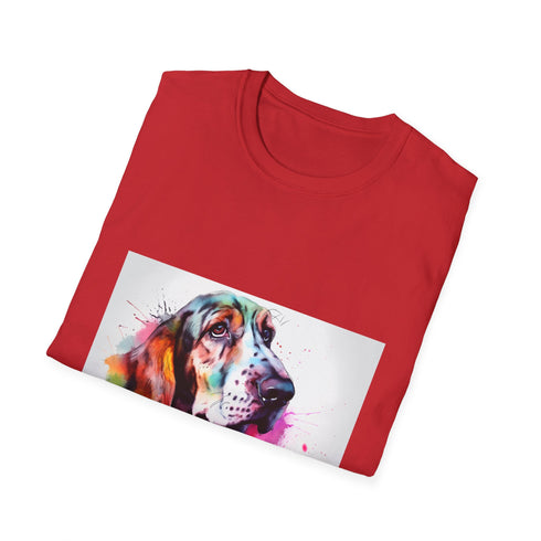 🐾 Basset Hound Adventure: A Watercolor Journey of Curiosity and Joy