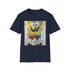 SpongeBob SquarePants Charcoal T-Shirt: Summer-ready, fun design for men and women.