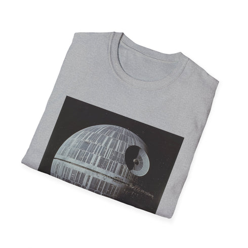 Star Wars Death Star Charcoal T-Shirt in size S.