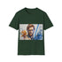 Obi Wan Lightsaber Tee, Blue, Cotton Crew Neck, Star Wars Jedi.