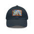 Chrysler Skyline Watercolor Cap in White with Light Brown Patch