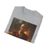 Bold charcoal T-shirt featuring vibrant Avatar-inspired elemental brushstrokes and regular fit
