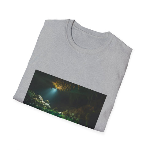 Subterranean Tapestry Light Shadow Charcoal T-Shirt Cotton Crew Neck Men Women