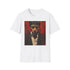 Scarface charcoal cotton crew neck T-shirt with Tony Montana portrait.