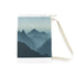 Mountain View landscape print laundry bag perfect for storing laundry.