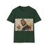 Legendary Jedi QuiGon Jinn Charcoal crew neck cotton t-shirt.