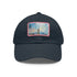 Empire Skyline Splendor Cap in White with Light Brown Rectangle Patch