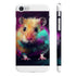 Neon Hamster Phone Case: Slim Glossy iPhone 7/8 Plus Cover