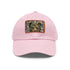 Bape camo baseball cap with Murakami-inspired design in white.