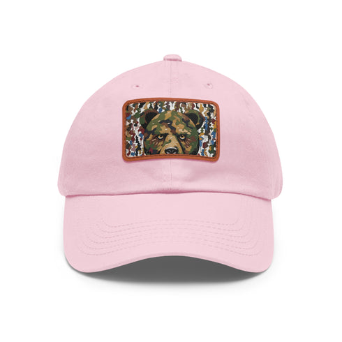 Bape Camo x Murakami Baseball Cap with Light Brown Patch