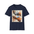 Legendary Dragon Warrior Po graphic T-Shirt, Charcoal Cotton, Crew neck.