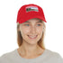 Kiwi Lake Adventure Baseball Cap in White with Rectangle Patch