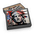 Colorful American Flag jigsaw puzzle - patriotic design 10" x 8"