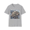 Millennium Falcon Charcoal T-Shirt for Star Wars fans.