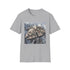 Millennium Falcon Charcoal T-Shirt for Star Wars fans.