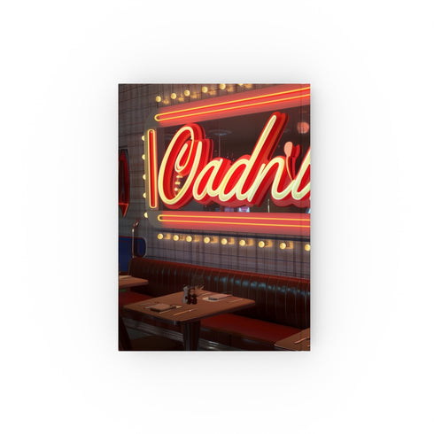 Blue Plate Special Retro Diner Journal - Vintage-inspired design for jotting dreams, stories, and sketches.