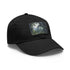 Congo Rainforest Watercolor Cap in White with Light Brown Patch