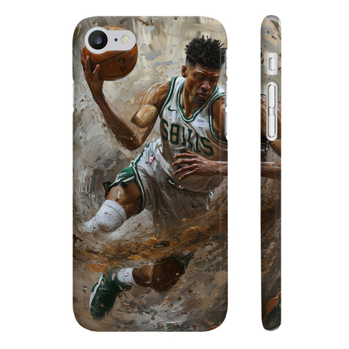 Giannis Antetokounmpo Greek Freak Glossy Phone Case iPhone 7 Plus, iPhone 8 Plus Slim