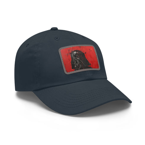 Darth Vader Sith Lord Baseball Cap in White with Light Brown Patch
