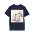 Chubby Cinnamoroll Cartoon Tee in Charcoal, Size S for Summer Picks