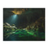 Glowing cave jigsaw puzzle with ethereal light in 10" x 8" size.