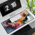 A Vibrant Abstract Painting Bursting with Color Gaming XXL Extended Desk Mat