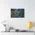 Robot Tending Starlight Garden Stretched Canvas Wall Art