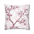 Pink & White Cherry Blossom Pillowcase - Serene oasis with seamless pattern in pink and white