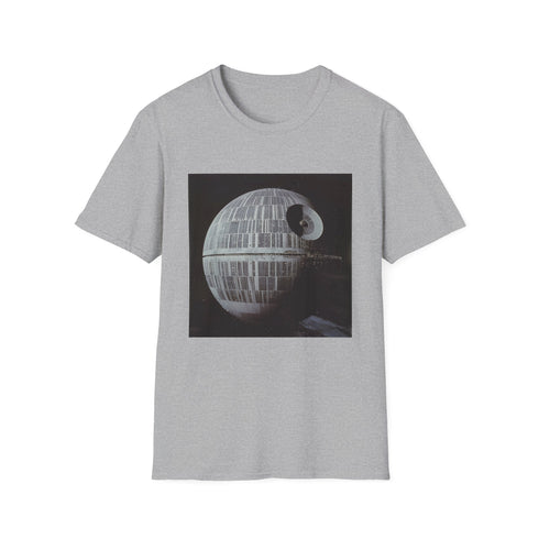 Star Wars Death Star Charcoal TShirt Men Women Regular Fit