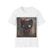 Kuromi Hello Kitty magical tee in charcoal cotton, crew neck.