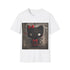 Kuromi Dark Side Kitty Charcoal T-Shirt Cotton Crew Neck Regular Fit