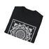 Serene Mandala Charcoal T-Shirt: Inner Peace Journey Regular Fit Men Women