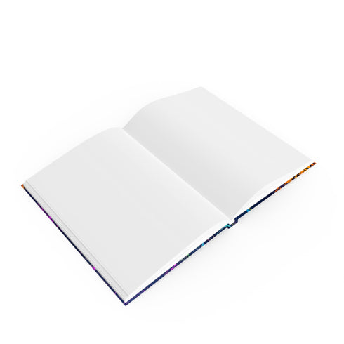 Neon Jungle: Tropical Journal - Capture sun-kissed adventures in a vibrant paradise with neon leaves and palm trees. Perfect gift!