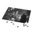 Dark Gotham City puzzle featuring Batman and villains, 120 pieces.