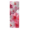 Pink and white cherry blossom yoga mat with seamless pattern.