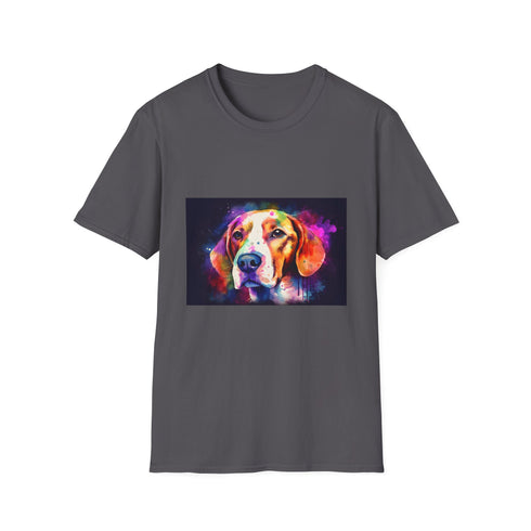 š¾ Beagle Harmony: A Watercolor Tapestry of Joy and Curiosity