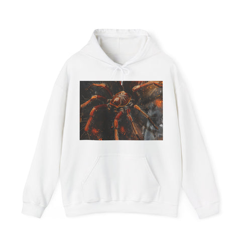 Tarantula Molting Majesty Navy Hoodie Unisex Regular Fit Premium Material