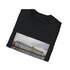Charcoal cotton T-shirt featuring majestic Winter Palace graphic in regular fit