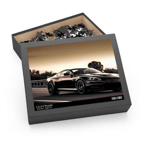 Aston Martin DBS jigsaw puzzle for car enthusiasts and thrill seekers.