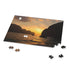 Vibrant Maya Bay Sunset Jigsaw Puzzle with intricate details.